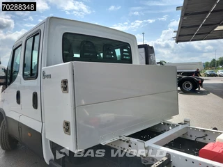 Iveco Daily Iveco Daily 35C16 3.0L Open Laadbak met Kist Dubbel Cabine Dubbellucht 3,5t Trekhaak Airco Cruise Euro6 Pritsche Pickup Open Box Airco Trekhaak Cruise control - afbeelding nr 8
