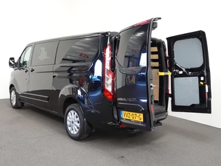 Ford Transit Custom Ford Transit Custom 300 2.0 TDCI L2H1 Limited Automaat Dubbele Cabine Airco 2x Schuifdeur Trekhaak Navi Parkeersensoren - afbeelding nr 39