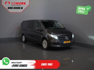 Mercedes-Benz Vito 116 CDI Aut. L3 DC Dubbel Cabine BPM VRIJ! 6 Pers./ 2xSchuifdeur/ LED/ Stoelverw./ 270Gr. Deuren/ Carplay/ Camera/ Cruise/ Trekhaak