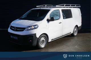 Opel Vivaro 2.0 120pk L3H1 Dubbele cabine 5-zits Navi Apple Carplay Trekhaak Camera Cruise control Imperiaal parkeersensoren