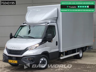 Iveco Daily Iveco Daily 35C18 2025 MODEL Automaat 1000kg Laadklep ACC Navi Airco Zijdeur Bakwagen Meubelbak Koffer 21m3 Airco - afbeelding nr 1