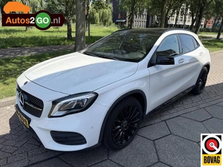 Mercedes-Benz GLA 180 AMG Night Upgrade I Navi I pan dak I clima I camera I elektr achterklep I trekhaak I rijklaar I