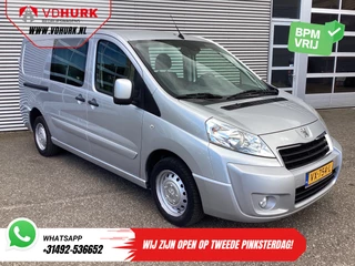 Peugeot Expert 2.0 HDI 130 pk L2 Dubbel Cabine DC EXPORT Airco/ Cruise/ Navi/ PDC/ Trekhaak