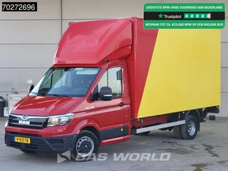 MAN TGE MAN TGE 5.180 Automaat Laadklep Zijdeur Bakwagen 180PK Lat om Lat Airco Cruise Meubelbak Koffer 22m3 Airco Cruise control - afbeelding nr 1