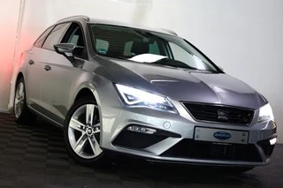 SEAT Leon SEAT Leon ST 1.4 EcoTSI FR DSG ACC SEATSOUND CARPLAY LEDER DAB '17 - afbeelding nr 9