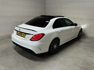 Mercedes-Benz C-Klasse Mercedes C-klasse 400 4MATIC V6 AMG Pano Burmester HUD Lucht - afbeelding nr 61