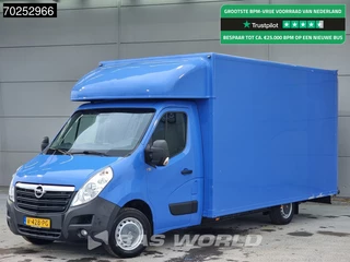 Opel Movano Opel Movano 170PK Bakwagen Luchtvering Airco Cruise Navi Camera Meubelbak Plancher Verkoopwagen Foodtruck Paardenwagen Airco Cruise control - afbeelding nr 1