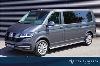 Volkswagen Transporter 199pk Bulli L2H1 2x Schuifdeur Apple carplay LED Camera Parkeersensoren Lederen bekleding Stoelverwarming Cruise control ACC