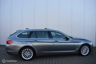 BMW 5 Serie BMW 520d Touring Luxury Bluestonemet. Pano Comfortstoel DAB HiFi Trekhaak - afbeelding nr 4