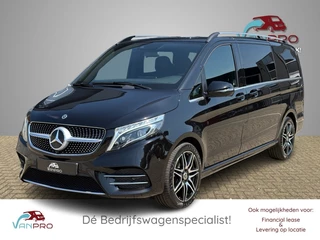 Mercedes-Benz V-Klasse V300d 239PK AMG 4-MATIC Dubbel Cabine / Koelbox Console / Thermo bekerhouders / Elektr schuifdeuren / LED / MBUX / Sfeerverlicht