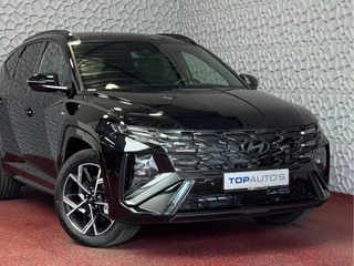 Hyundai Tucson Hyundai Tucson NIEUWE AUTO 1.6 T-GDI PHEV 252PK 4WD N-LINE SKY PANO. 360.CAMERA ELEK.KLEP ELEK.STOEL/GEHEUG.VERWARMD SUBWFR 19''LMV ZWARTE HEMEL HEADUP STOELKOELING STUURVERW. PLUG IN HYBRIDE - 5 JAAR GARANTIE - afbeelding nr 74