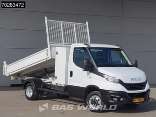 Iveco Daily Iveco Daily 35C16 3.0L Kipper met Kist Dubbellucht 3,5t Trekhaak Airco Cruise Euro6 Tipper Benne Kieper 2m3 Airco Trekhaak Cruise control - afbeelding nr 3