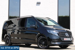 Mercedes-Benz V-Klasse 300d / XXL / AMG / Exclusive / 4-Matic / 7 Pers / Luchtv / Elec Stoel / 360 Cam / Burmester / Vol Opties / NIEUWSTAAT