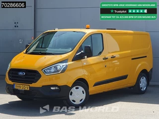Ford Transit Custom Ford Transit Custom  130PK Automaat L2H1 LED Trekhaak Airco Cruise Camera Parkeersensoren L2 7m3 Airco Trekhaak Cruise control - afbeelding nr 1