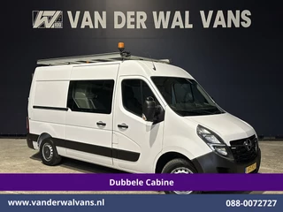 Opel Movano 2.3 Turbo 150pk L2H2 Dubbele Cabine Inrichting Euro6 Airco | Imperiaal | 2500kg Trekhaak | Camera | Navigatie