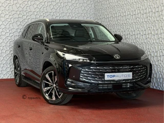 MG HS MG PHEV 1.5 TGDI LUXURY PHEV PLUG-IN HYBRIDE | LEER | 272PK NIEUWE AUTO | >1.000 KM TOTAAL BEREIK | 360° CAMERA | ELEKTRISCHE ACHTERKLEP | STOEL/STUUR. VERWARMING | FULL LED | ELEKTRISCHE S