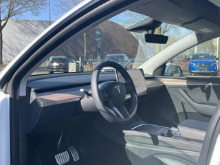 Tesla Model Y Tesla Model Y Performance AWD 75 kWh STOEL + STUURVERWARMING | LEDER | TESLA GARANTIE T/M 3-2027 - afbeelding nr 14