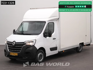 Renault Master 145PK Lowliner Bakwagen LED Navi Airco Cruise Camera Euro6 Meubelbak Koffer Verkoopwagen Pakketwagen Airco Cruise control