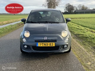 Fiat 500 Fiat 500 0.9 TwinAir Turbo 500S Leder Nardo grijs! Nette staat! Nieuwe APK! - afbeelding nr 5