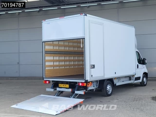 Peugeot Boxer Peugeot Boxer 165PK Bakwagen Laadklep Zijdeur Lat om lat Airco Bluetooth Radio Meubelbak Koffer Gesloten laadbak 21m3 Airco Cruise control - afbeelding nr 3