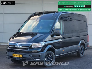 MAN TGE MAN TGE 3.180 Automaat 2025 model Facelift Black Edition L3H3 ACC Trekhaak L2H2 11m3 Airco Trekhaak - afbeelding nr 1