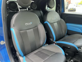 Fiat 500C Fiat 500C Cabrio Blauw 2014 0.9 TwinAir Turbo 500S | Xenon | Clima | PDC | - afbeelding nr 12