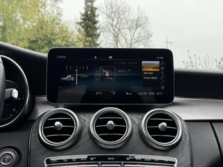 Mercedes-Benz C-Klasse Mercedes-Benz C-klasse 200d Aut. AMG Sport Ed. 160ps | Multibeam LED | Leder | Trekhaak | - afbeelding nr 22