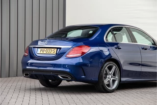 Mercedes-Benz C-Klasse Mercedes-Benz C-Klasse 180 AMG Aut9, Navi, Leder, Camera, PDC 2017 - afbeelding nr 17