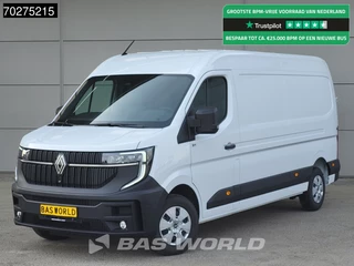 Renault Master Renault Master 130PK L3H2 LED CarPlay Airco Cruise Parkeersensoren L3 12m3 Airco Cruise control - afbeelding nr 1