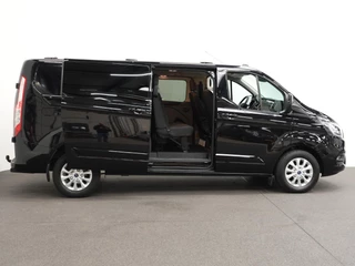 Ford Transit Custom Ford Transit Custom 300 2.0 TDCI L2H1 Limited Dubbele cabine Automaat Navi Airco 2x Schuifdeuren Trekhaak Parkeersensoren Carplay - afbeelding nr 42