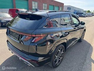 Hyundai Tucson Hyundai Tucson 1.6 T PHEV 265pk  N Line 4WD  65km Electr rijden  hierna Hybride , N-Line Luxe uitvoering ,  360o camera ,  Dodehoek detectie , Electr achterklep  03-2027 Fab Garantie - afbeelding nr 5