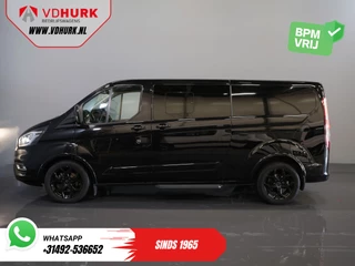 Ford Transit Custom Ford Transit Custom 2.0 TDCI 130 pk Aut. L2 Trend BPM VRIJ! DC Dubbel Cabine 2x Schuifdeur/ Leder/ Elek.Stoel/ Raptor grill/ Stoelverw/ Navi/ Carplay/ Camera/ PDC/ Cruise/ Trekhaak/ Airco - afbeelding nr 10
