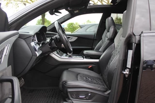Audi Q8 Audi Q8 55 TFSI e quattro Pro Line S / Vol opties!! / Trekhaak / Panoramadak / 360Camera / Head-up / 22'' / Softclose / B&O / Luchtvering / Keyless / Stuurverwarming / Sfeerverlichting / Stoelventilatie + verwarming / Dodehoek / - afbeelding nr 10