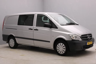 Mercedes-Benz Vito Mercedes Vito 110 CDI 320 Lang DC *Leder* Airco* Weinig KM's* - afbeelding nr 11