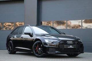 Audi A6 Avant 55 TFSI e quattro Competition AdaptiveCruise Panodak BlackOptik Stoelverw PrivacyGlass Camera AppleCarplay Sfeerverlicht Uitstraling! BJ2020