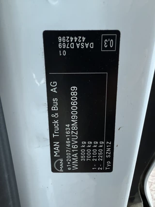 MAN TGE MAN TGE 5.120 2.0 Kipper Dubbellucht Carplay Trekhaak Airco Camera Benne Tipper - afbeelding nr 34