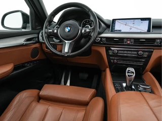 BMW X6 Aut. *PANO | HEAD-UP | DAKOTA-FULL-LEATHER | FULL-LED | HARMAN/KARDON-SURROUND | MEMORY-PACK | SURROUND-VIEW | NAVI-FULLMAP | SHIFT-PADDLES | ECC | PDC | CRUISE | SPORT-SEATS | 20''ALU* - afbeelding nr 7