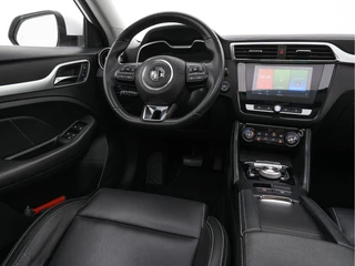 MG ZS-EV (INCL-BTW) *PANO | FULL-LEATHER | CCS-FASTLOADER | KEYLESS | NAVI-FULLMAP | ADAPTIVE-CRUISE | CAMERA | HEATED-SPORT-SEATS | CARPLAY | BLINDSPOT | DAB | LANE-ASSIST | 17