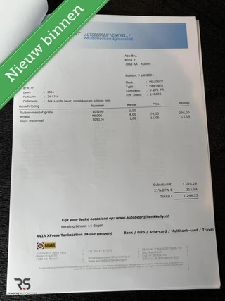 Peugeot Partner Peugeot Partner 120 1.6 BlueHDi 100 L1 Premium Pack | Cruise | PDC | Airco | 3-persoons! | 1e Eig. | Org. NLD | - afbeelding nr 39