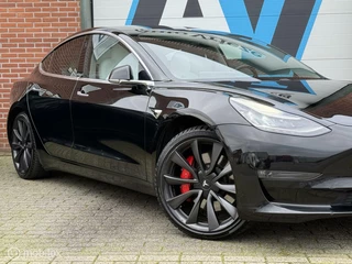 Tesla Model 3 Tesla Model 3 Performance AWD 75 kWh, Wit Leder, NAP, Carbon - afbeelding nr 6