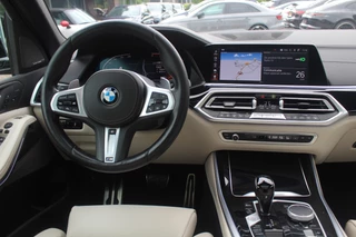 BMW X5 BMW X5 xDrive30d High Exe. 7p. M Sport / Trekhaak / Panoramadak / Camera / Head-up / Softclose / 20'' / Harman Kardon / Luchtvering / Laser LED / Keyless / Leder / Apple CarPlay / Stuurverwarming / DAB / ACC / Zonnescherm zijruite - afbeelding nr 9