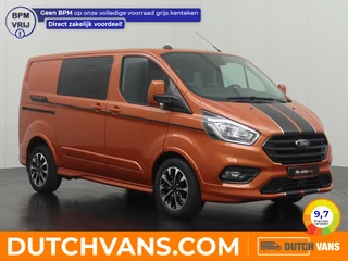 Ford Transit Custom Ford Transit Custom 2.0TDCI 185PK Automaat Dubbele Cabine Sport | Bomvol | 2xSchuifdeur | Navigatie | Camera - afbeelding nr 1