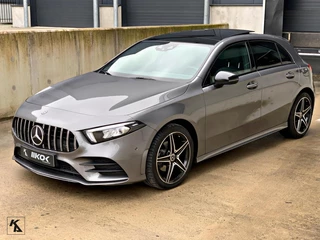 Mercedes-Benz A-Klasse Mercedes A180d 2019 | AMG | Mountaingrey | VOL! - afbeelding nr 11