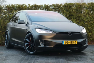 Tesla Model X Tesla Model X P100D Performance + 6p. 613+ PK Autopiloot|Alcantara hemelb.|A cruise|Carbon|Elektrisch sluitende deuren|22Inch|Panodaken|Trhk|Luchtvering|Sfeer verlichting|Cameras|stuur, Stoelverwarming, koeling|Trekgewicht 2250 kg - afbeelding nr 182