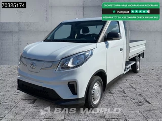 Maxus eDeliver3 COMING SOON! Open Laadbak 50 Kwh 327km WLTP Stad 100% Elektrisch Airco Cruise Camera Pritsche Pickup Open Box Cruise control