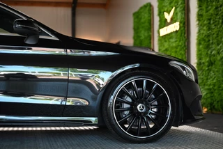 Mercedes-Benz C-Klasse Mercedes-Benz C-klasse Cabrio 180 Premium Plus AMG Styling - Night Edition - Airscarf - Leer - Camera - Stoelverwarming - - afbeelding nr 16