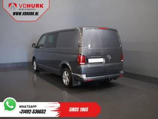 Volkswagen Transporter Volkswagen Transporter 2.0 TDI 150 pk DSG Aut. L2 DC Dubbel Cabine EXPORT ONLY LED/ Adapt.Cruise/ Standkachel/ Stoelverw./ Carplay/ Camera/ PDC/ LMV/ Trekhaak/ Airco - afbeelding nr 2