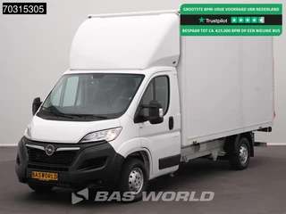 Opel Movano 140PK D'Hollandia Laadklep Bakwagen Airco Cruise Camera Euro6 Meubelbak Koffer Airco Cruise control