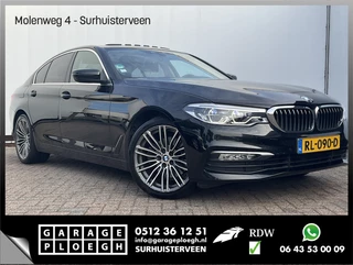 BMW 5 Serie 520D High Executive Pano.dak Leer Memory Stoelverw Led NL-Auto Volledig-OH!