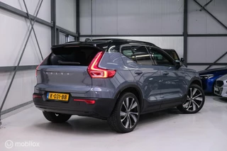 Volvo XC40 Volvo XC40 Recharge P8 AWD R-Design | 360 cam | Panorama | Leder alcantara | DAB | LED | Stoel en stuurwiel verwarming | Adaptive | NL auto | Thunder grey | - afbeelding nr 13